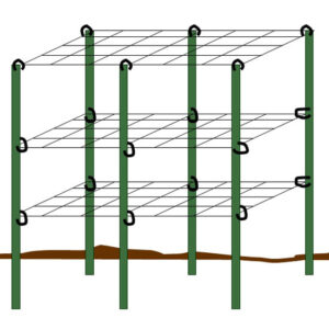 Sturdy Tomato Cage Design Image